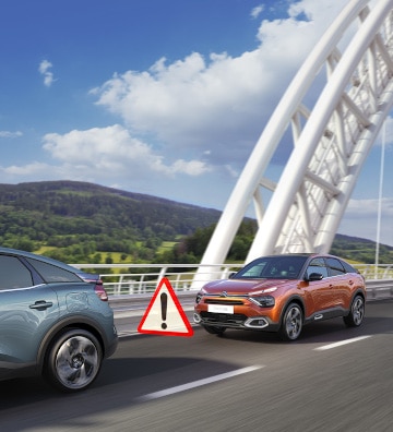 Попередження про ризик зіткнення на новому Citroën C4